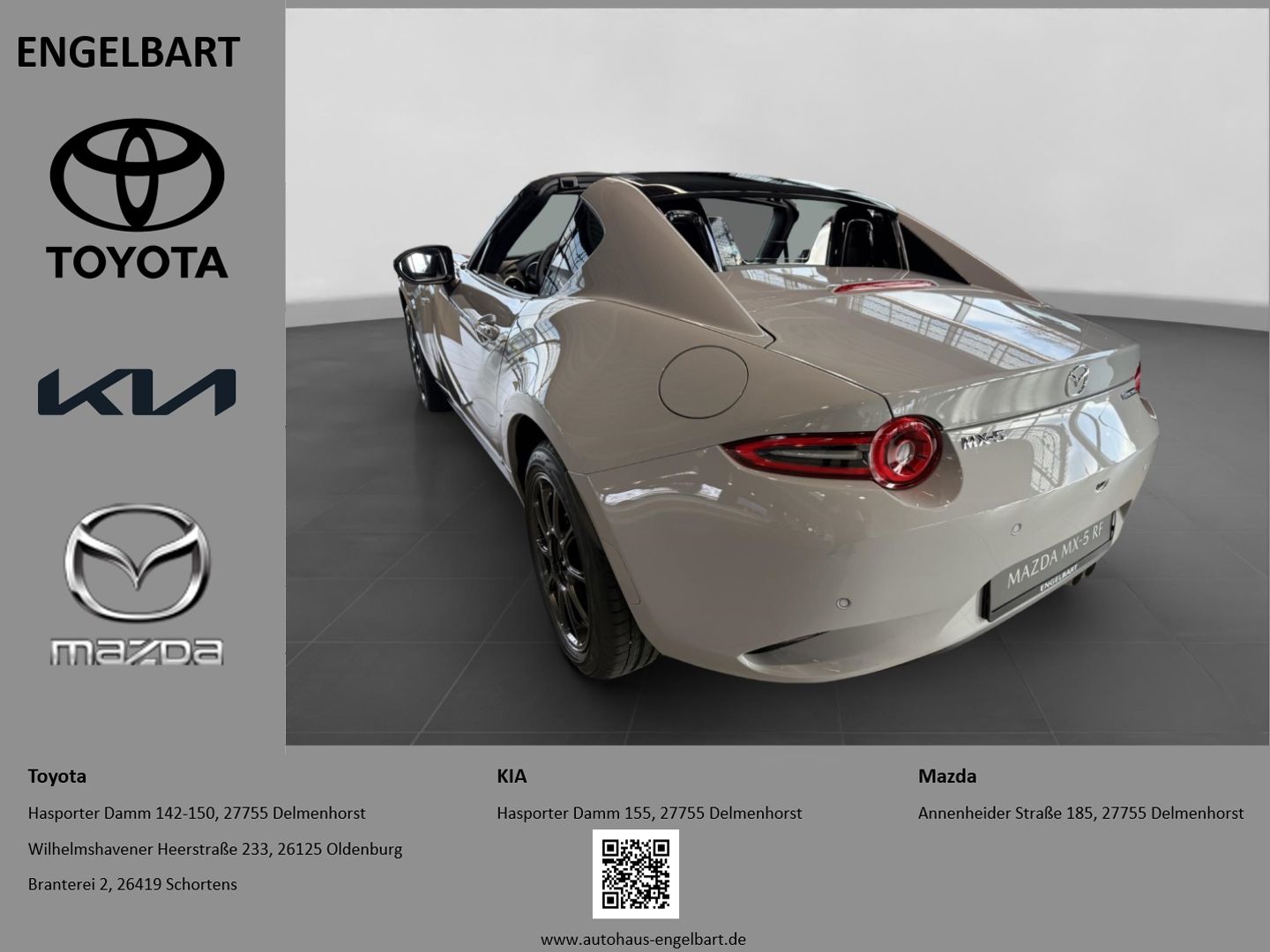 Mazda MX-5 Homura Navi Soundsystem Bose LED Sperrdiff.