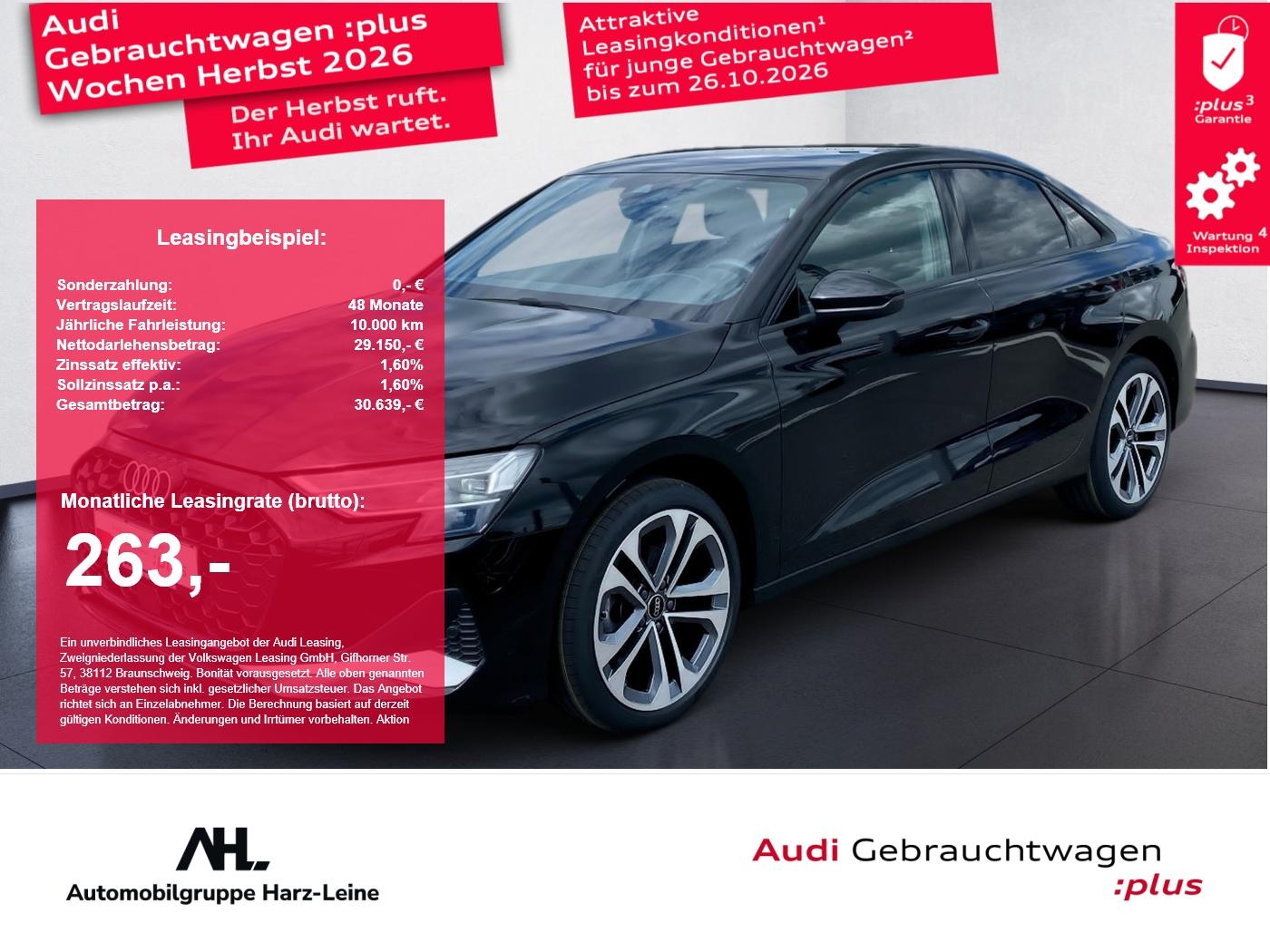 Audi A3 Limousine 35 TFSI advanced S-tronic AHK Navi