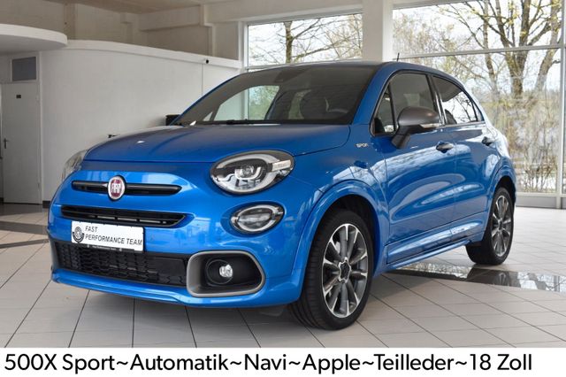 FIAT 500X 1.3 Sport~Automatik~Navi~Apple~T-Leder~18"
