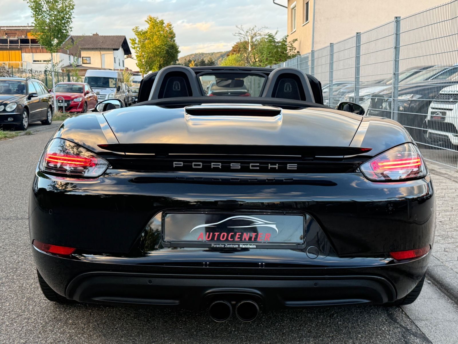 Porsche Boxster 718 Spyder PDK Sport-Design DeutschesKFZ foto 12
