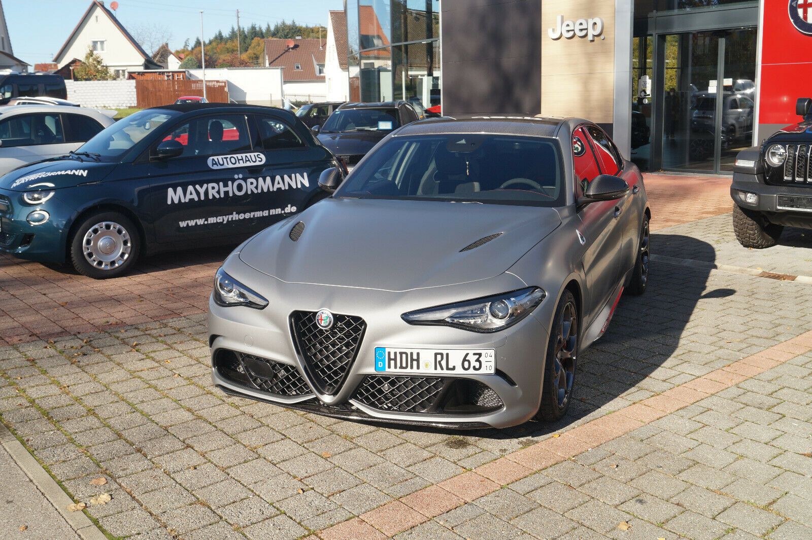 Fahrzeugabbildung Alfa Romeo Giulia 2.9 V6 Bi-Turbo 375 kW AT8 NRing Edition