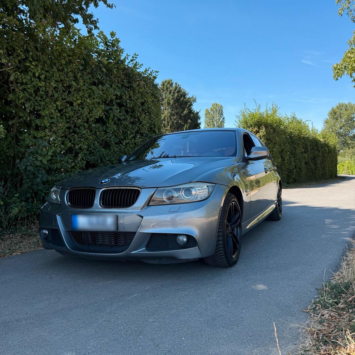 BMW 320 2009 — вигляд ззаду