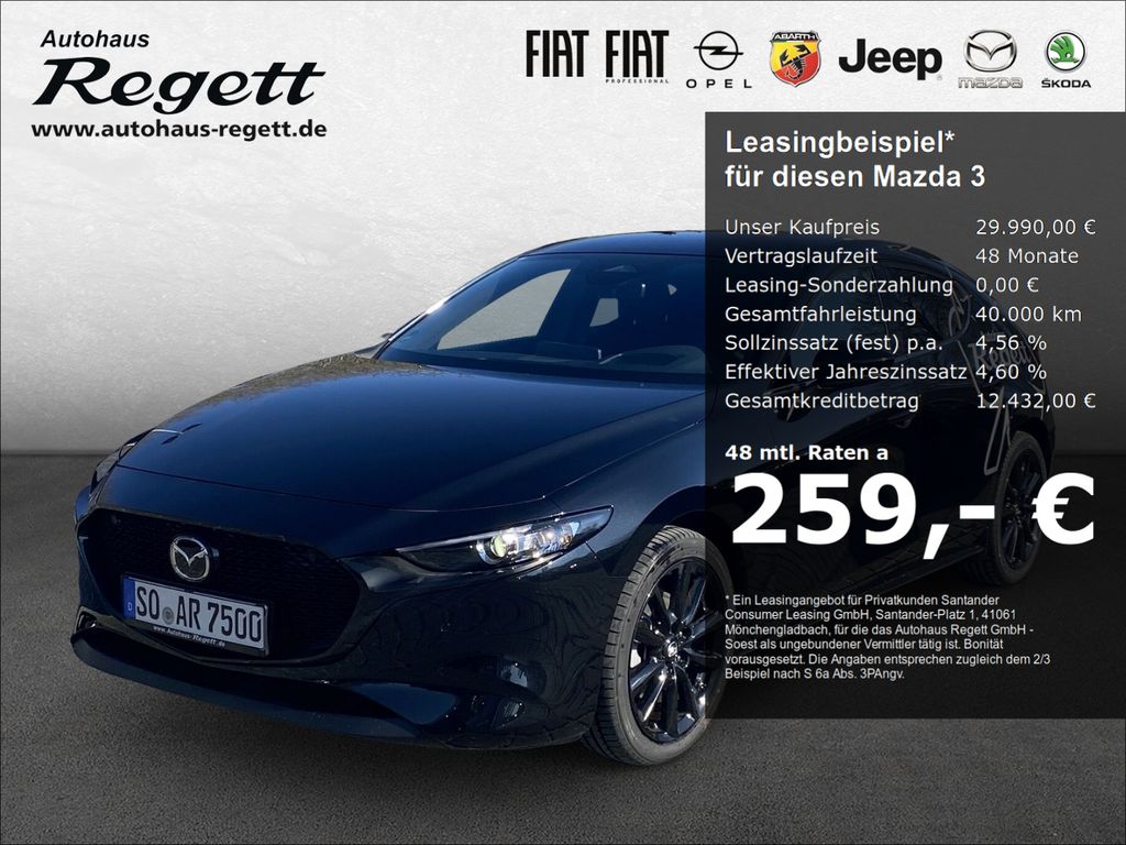 Mazda 3 2.5L e-SKYACTIV HOMURA FWD HUD Navi LED ACC Ap