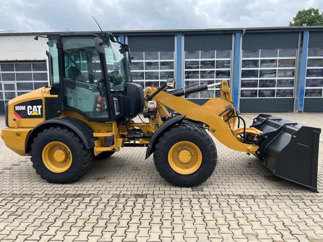 CAT 908M Radlader 4x4 Schnellwechsler Schaufel 1 qm