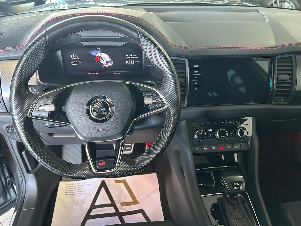 Skoda Kodiaq RS PANO*STH*360°*CANTON*AHK*MATRIX*7xSITZ