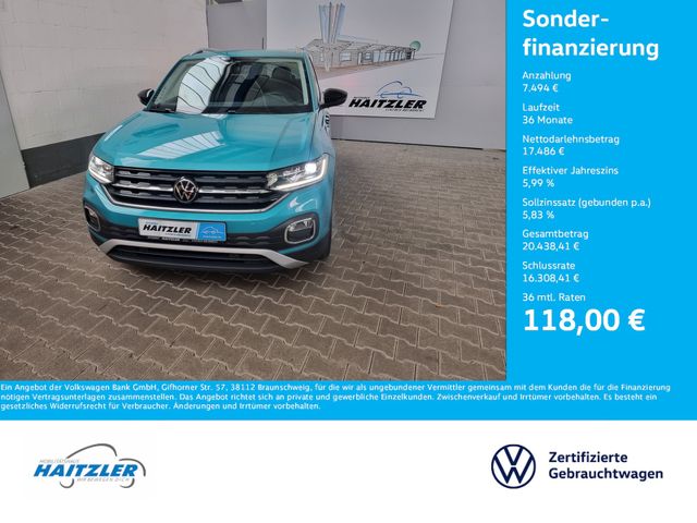 Volkswagen T-Cross Style 1,0 TSI DSG + Navigation + Kamera