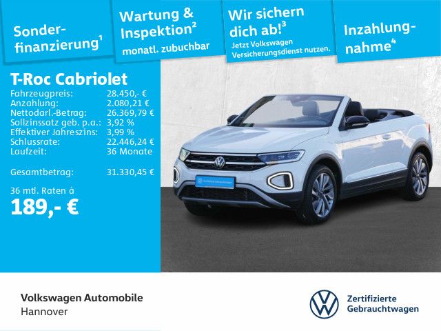 Volkswagen T-Roc Cabriolet 1.5 TSI DSG Goal Navi LED ACC Di
