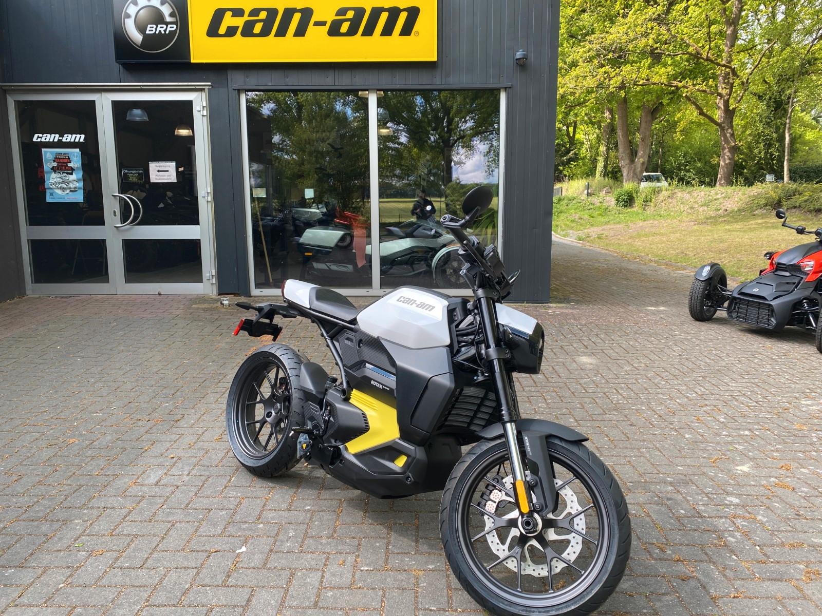 Can-Am Pulse 11kW / 35 kW Elektromotorrad Bright White