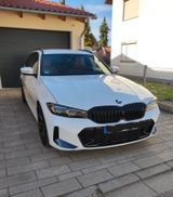 BMW 318i Touring M Sport Pro+19''LM+HeadUp+LED+RFK - BMW 318 mit Benzin-Antrieb: Weiß, Leder
