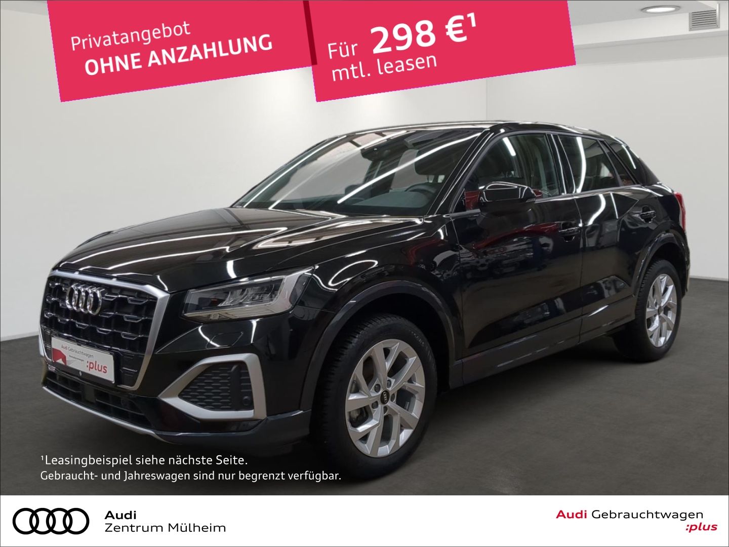 Audi Q2 35 TFSI Navi virtual Rückfahrkamera LED Leder