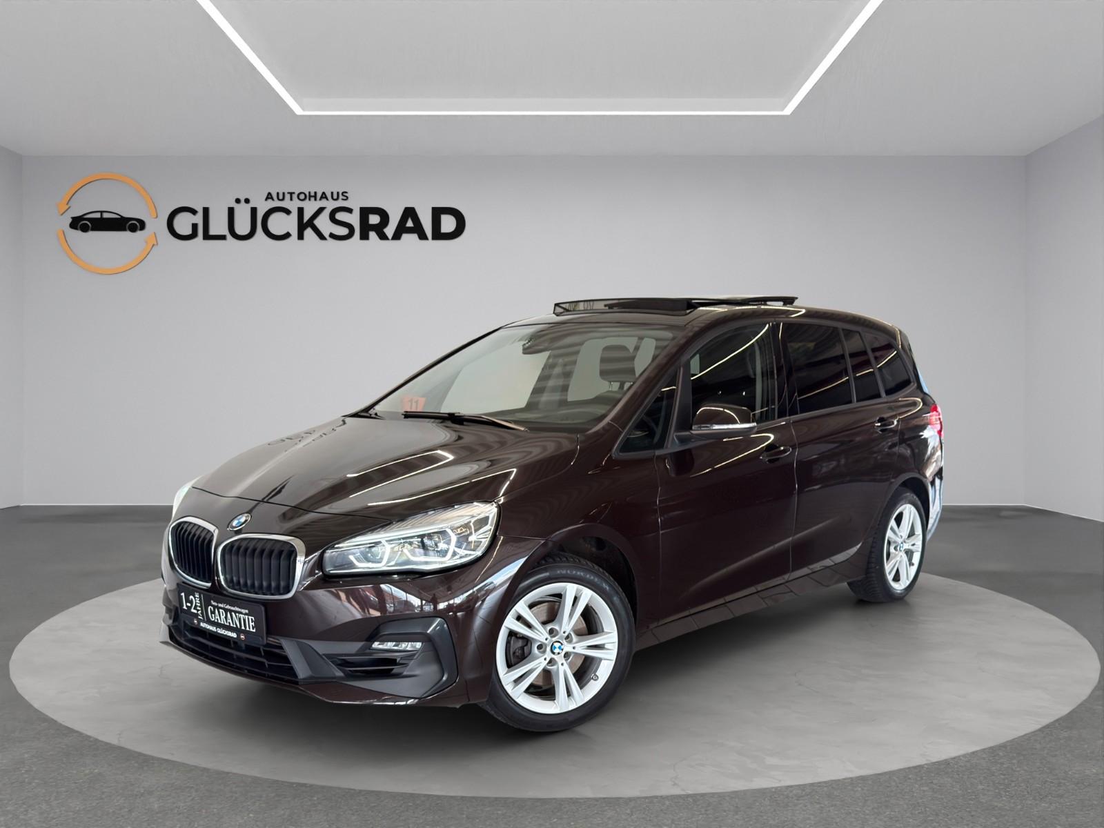 BMW 218i Gran Tourer PANO R-KAM NAVI LED 7-SITZ AHK