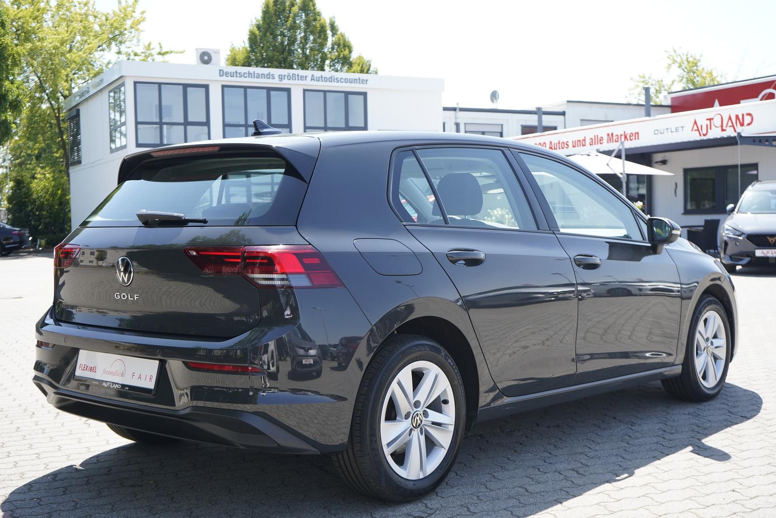 Volkswagen Golf VIII 1.5 TSI Life LED Navi Sitzheizung DAB, миниатюра 7