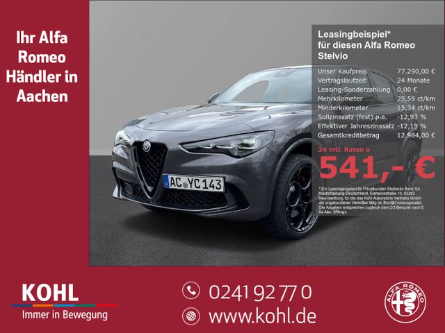 Alfa Romeo Stelvio Quadrifoglio Q4 2.9 V6 Bi-turbo AT8 LED 