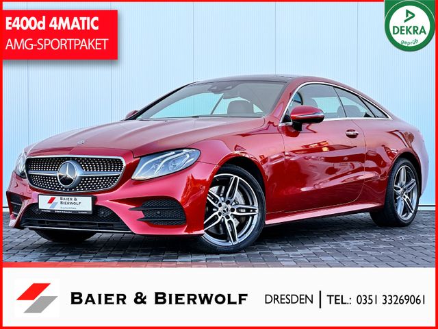 MERCEDES-BENZ E 400 d Coupe 4Matic AMG-LINE*DISTR*PANO*KEYLESS
