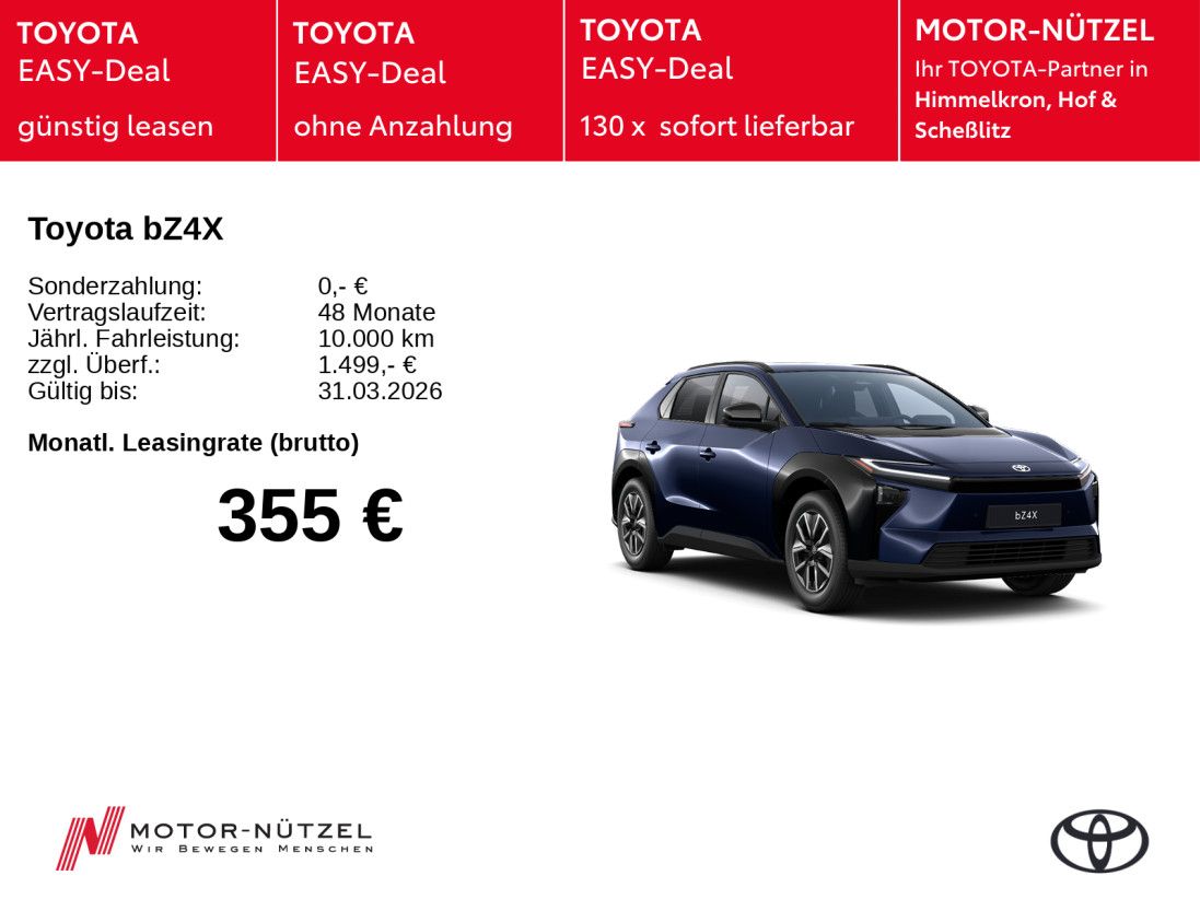 Toyota bZ4X Comfort *NEUES MODELL*