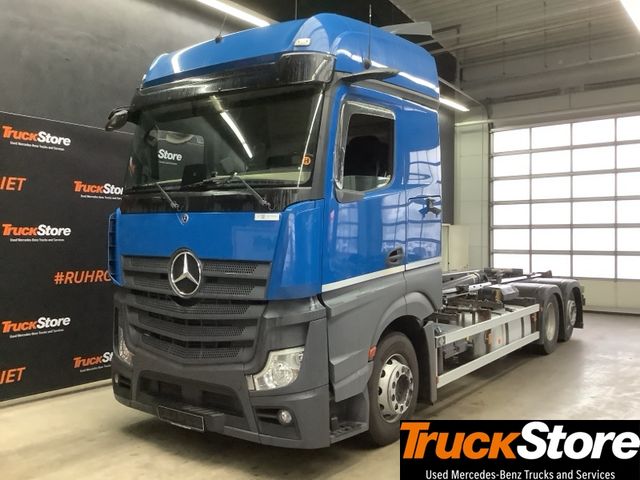 Mercedes-Benz Actros 2551 NLA GELENKT L Abrollkipper mit Haken