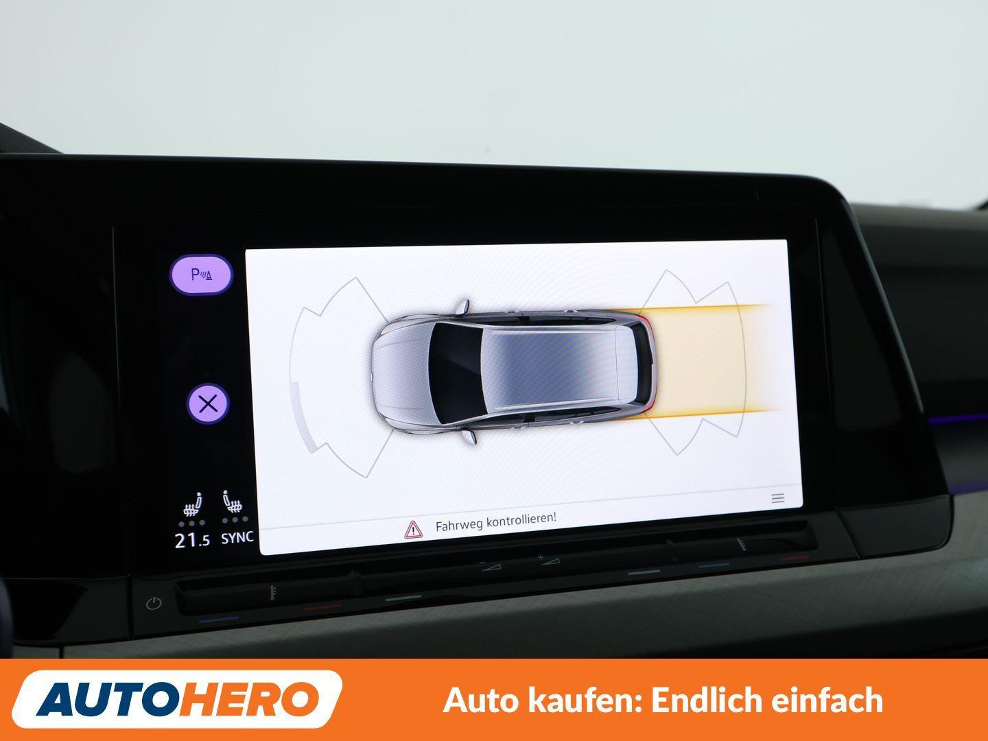 Volkswagen Golf VIII 1.0 eTSI Life Aut.*LED*NAVI*ACC*PDC*, миниатюра 20