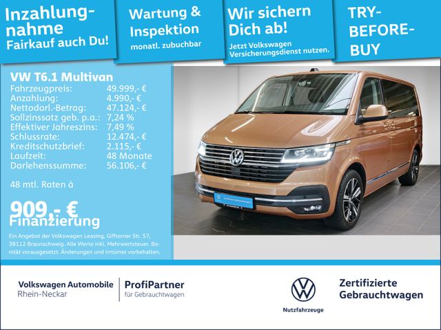 Volkswagen T6.1 Multivan Generation Six 2.0 TDI DSG Navi AH