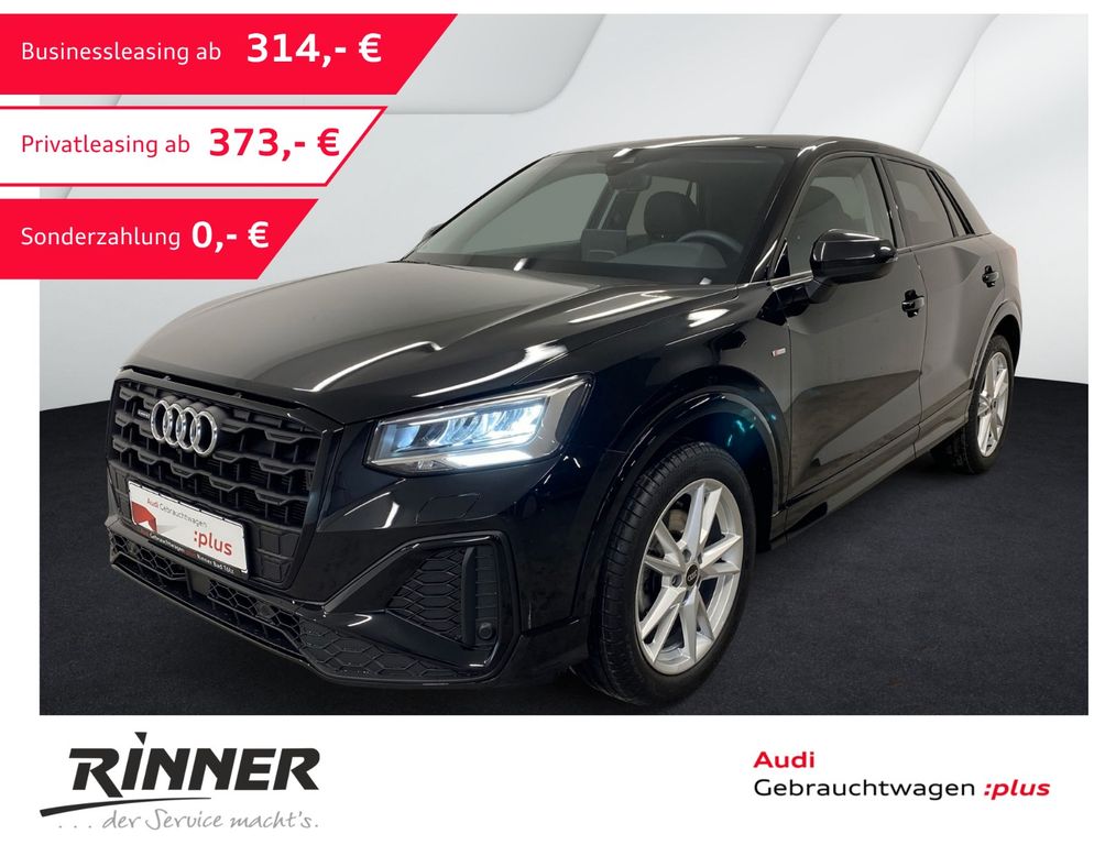 Abbildung Leasingangebot Audi Q2 40 TFSI quattro S line+Navi+LED+RFK+ACC+AVC