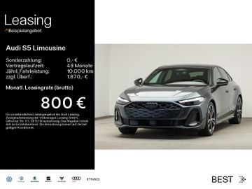 Audi Leasingangebot: Audi S5 Limousine TFSI MEMORY*TECHPRO*MATRIX*B&O*AHK*