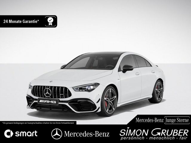 Mercedes-Benz CLA 45 S 4M AMG Aero Burm Pano MBeam 360 drivers