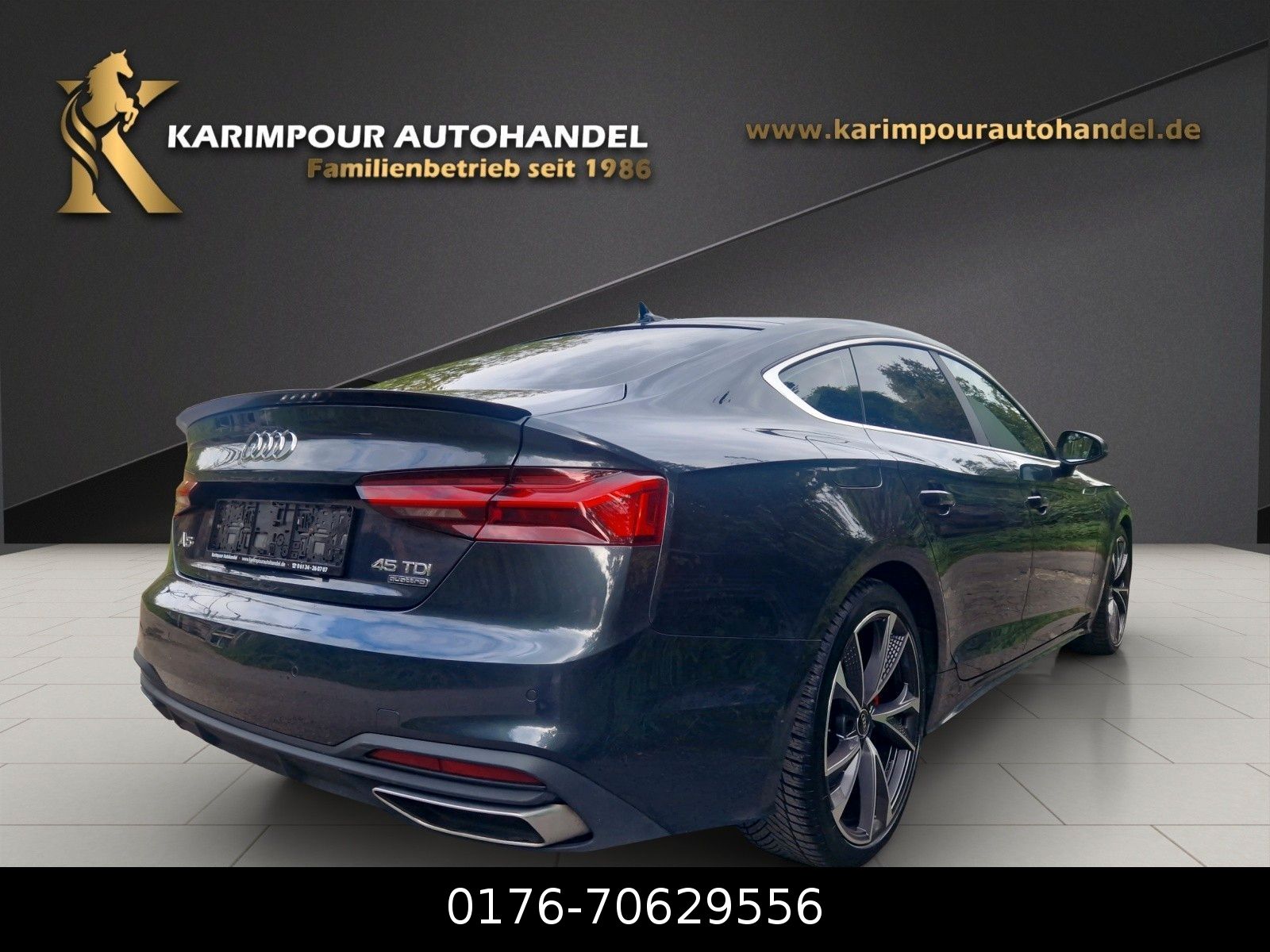 Audi A5 Sportback 45 TDI quattro Nav LED RFK AHK EU6 foto 5