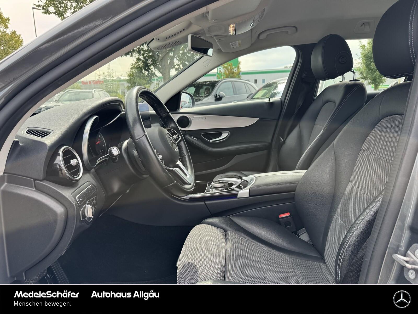 Mercedes-Benz C-Class T Avantgarde 9G LED AHK Kam Totwin Komfort, миниатюра 7