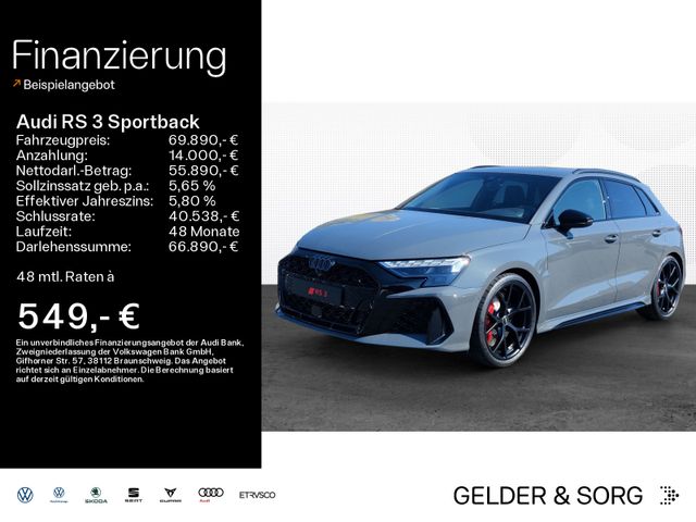 Audi RS 3 Sportback SONOS*RSAbgas*ACC*Waben*Matrix