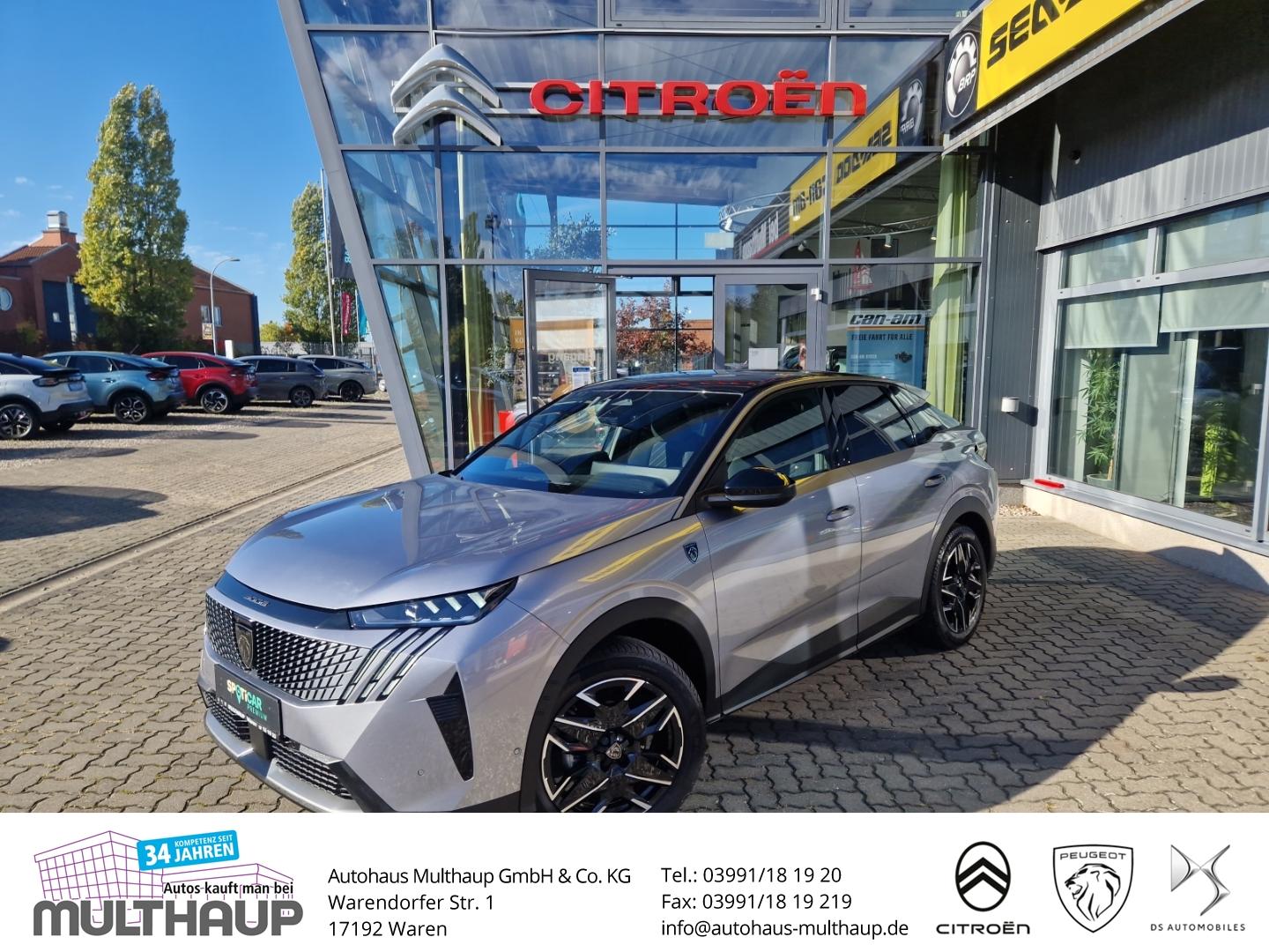 Peugeot 3008 GT Hybrid 145 LED ACC SHZ 360 Kamera
