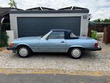 Mercedes-Benz SL 560 original Zustand in Note2 mit Service neu - blaue Mercedes-Benz SL 560