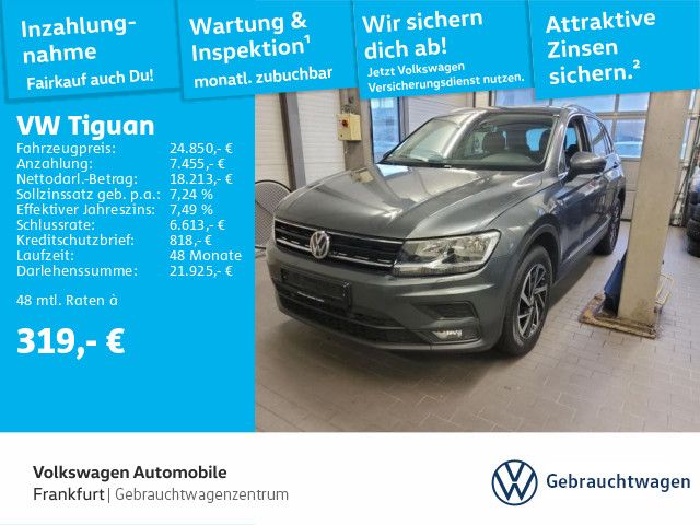 Volkswagen Tiguan 2.0 TDI DSG JOIN Navi 17"Alu "Front Assis