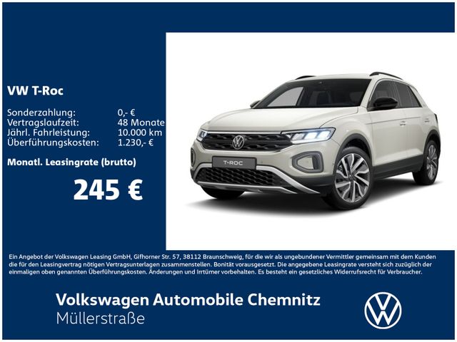 Volkswagen T-Roc GOAL 1.0 l TSI *RFK*Plus-Paket*WiRä