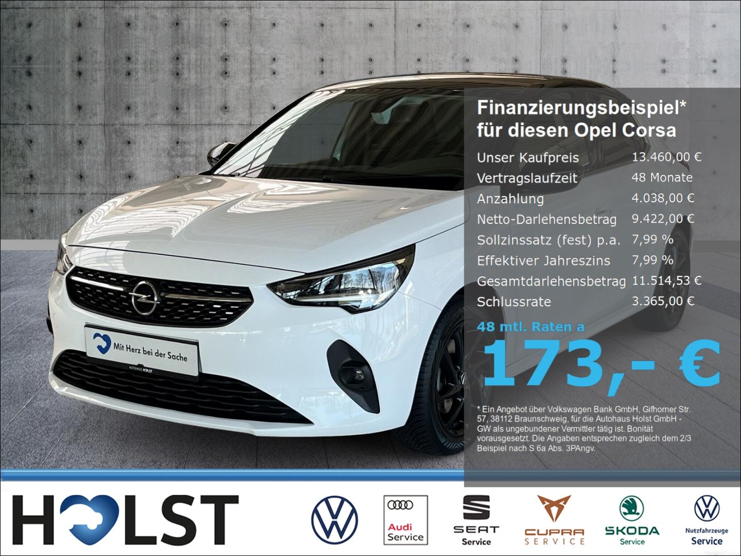 Opel Corsa F 1.2 Elegance, GJR,AHK