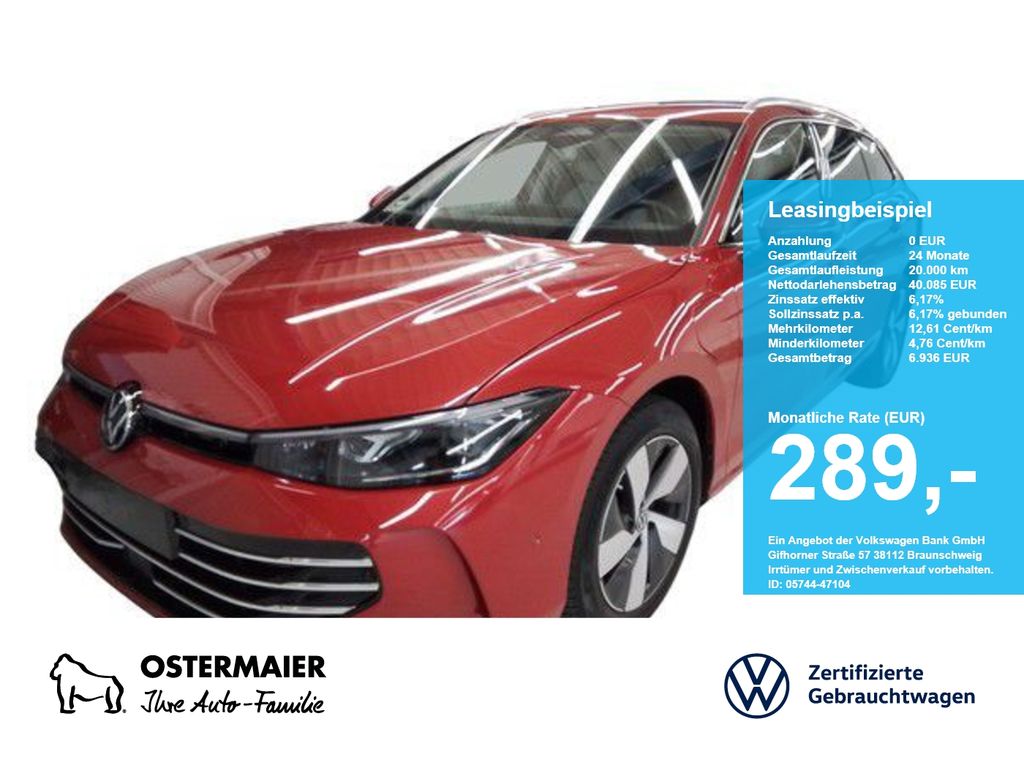 Volkswagen Passat Variant ELEGANCE HYBRID 150PS NP.74 AHK.H