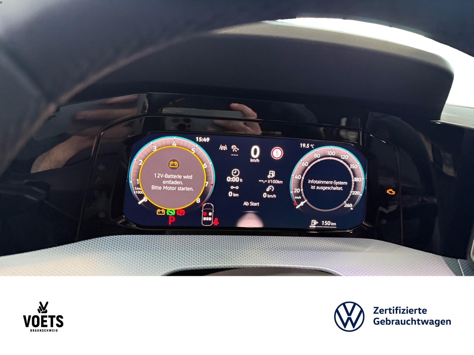 Volkswagen Golf VIII Variant Life 1.5 eTSI DSG RearView+ACC, миниатюра 12