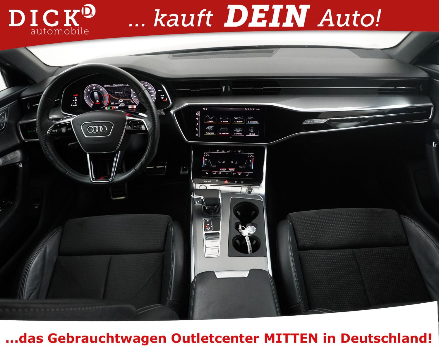 Fahrzeugabbildung Audi A6 Av 45d Quat 2X S Line MATR+VIRTU+B&O+AHK+360+