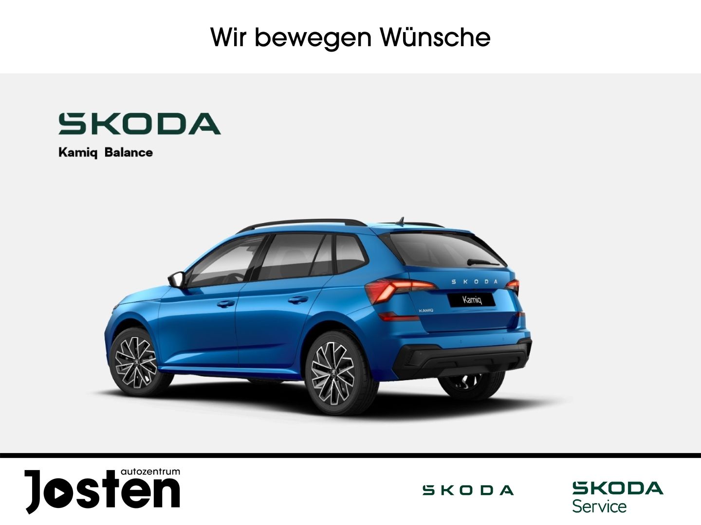 Skoda Kamiq Balance 1.0TSI FahrAss SimplyClever Black imagem 2