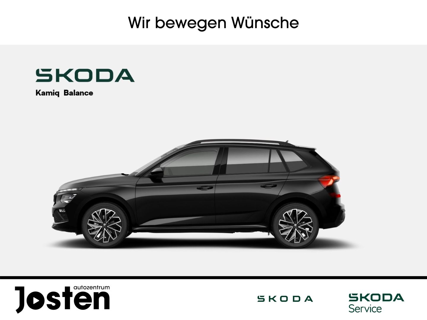Skoda Kamiq Balance 1.0TSI FahrAss SimplyClever Black imagem 3