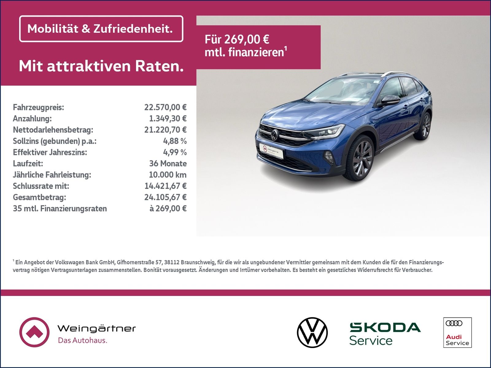 Taigo 1.5 TSI Style, DesignPaket, IQ-Drive, Matr