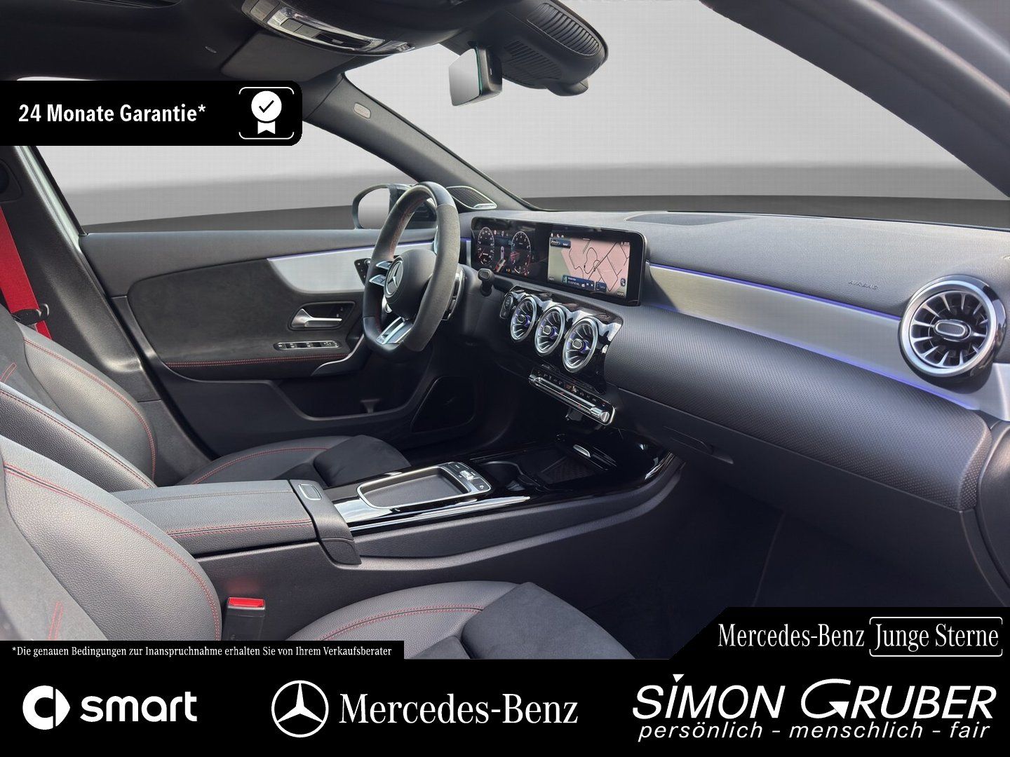 Fahrzeugabbildung Mercedes-Benz A 45 S 4M AMG Night Pano Burm HUD MBeam 360 Memo