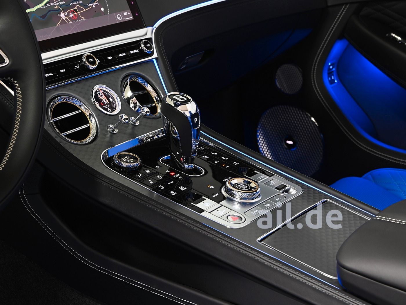 Bentley Continental GTC W12 Speed Blackline HUD MATRIX foto 8