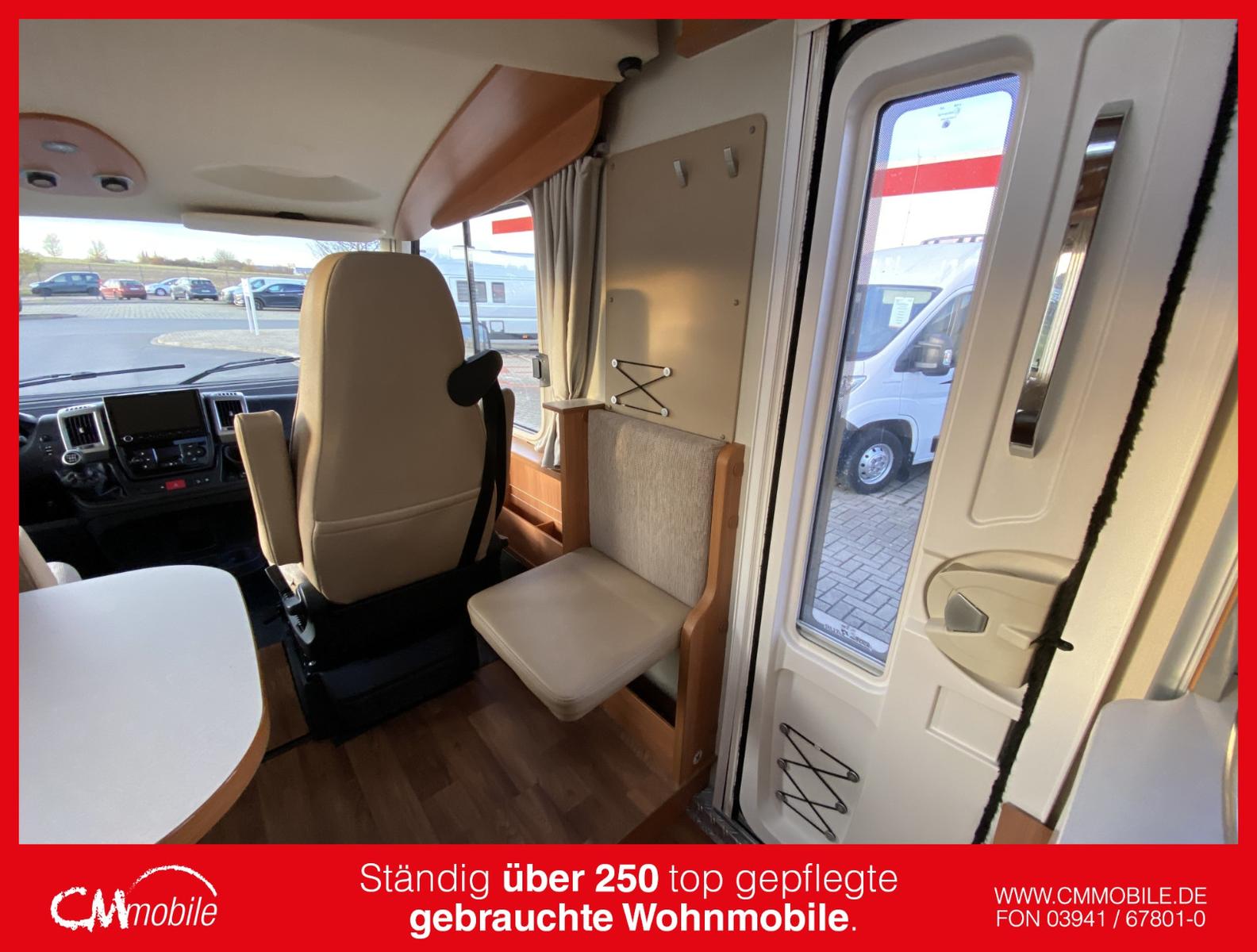 HYMER / ERIBA / HYMERCAR Exsis i 524 - Hub&Festbett - Garage -
