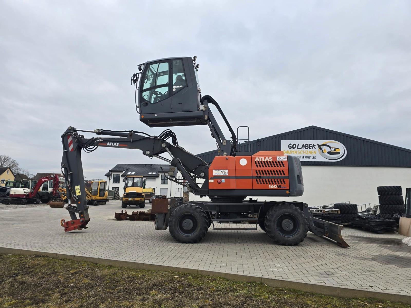 Atlas 160W BLUE  Umschlagbagger