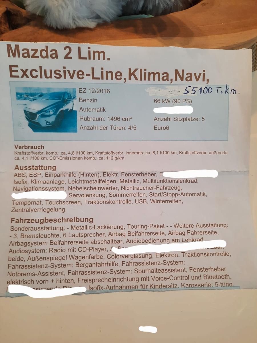 Mazda 2 Unfallfrei und TÜV neu