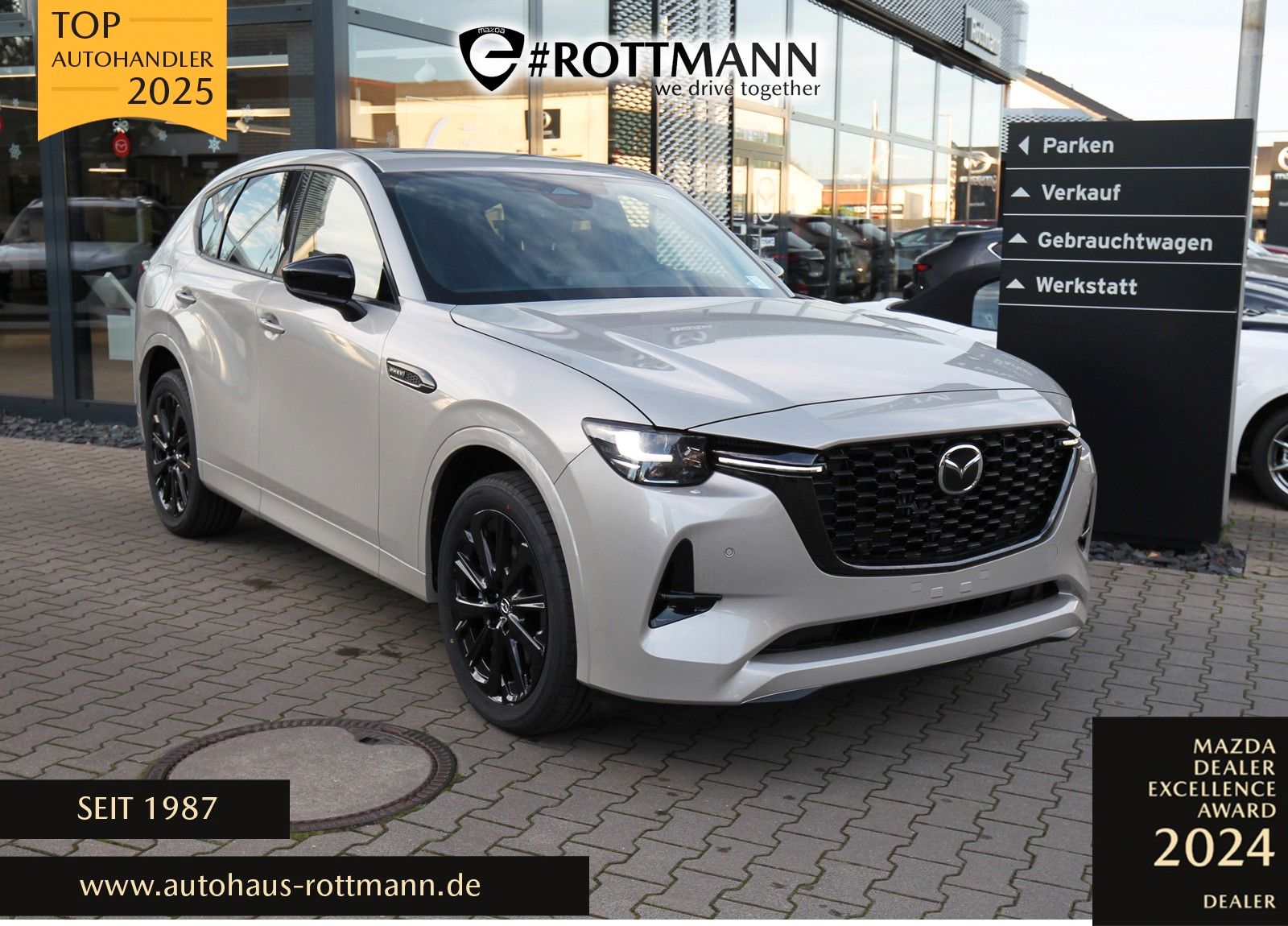 Mazda CX-60 PHEV 327ps Aut. AWD Homura Plus