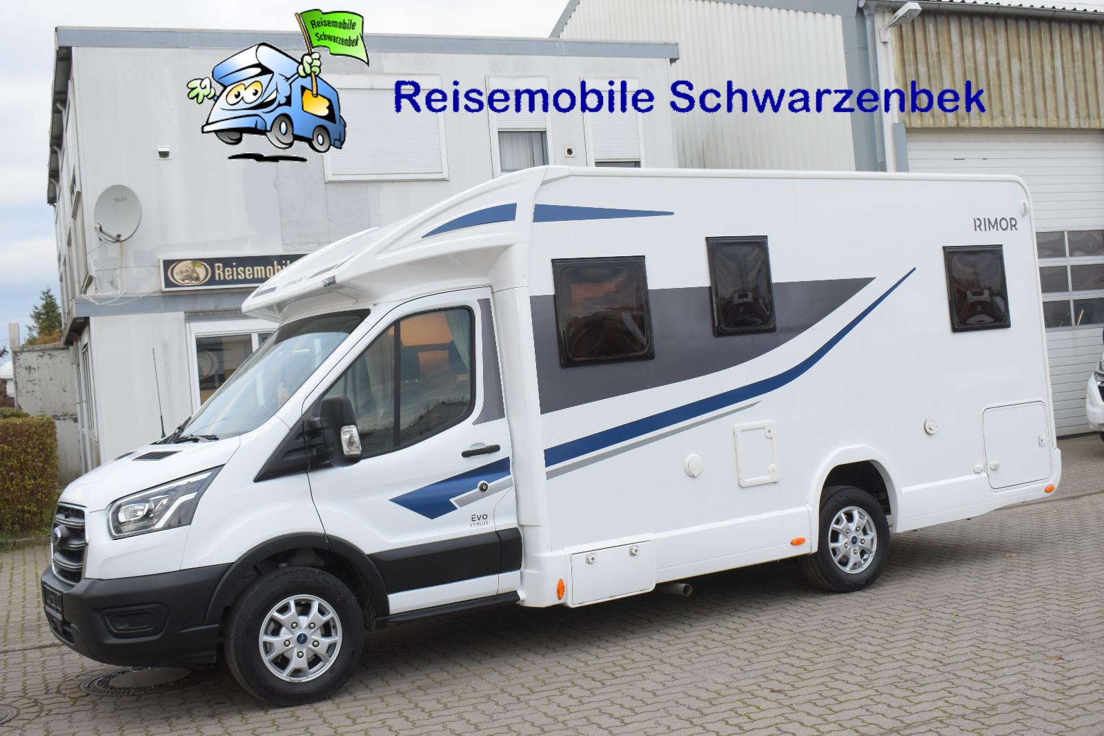 Rimor EVO 77 PLUS AUTOMATIK+170PS RUNDSITZ.&2xHUBBETT