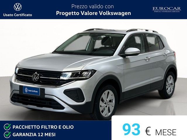 Volkswagen T-Cross 1.0 tsi life 95cv