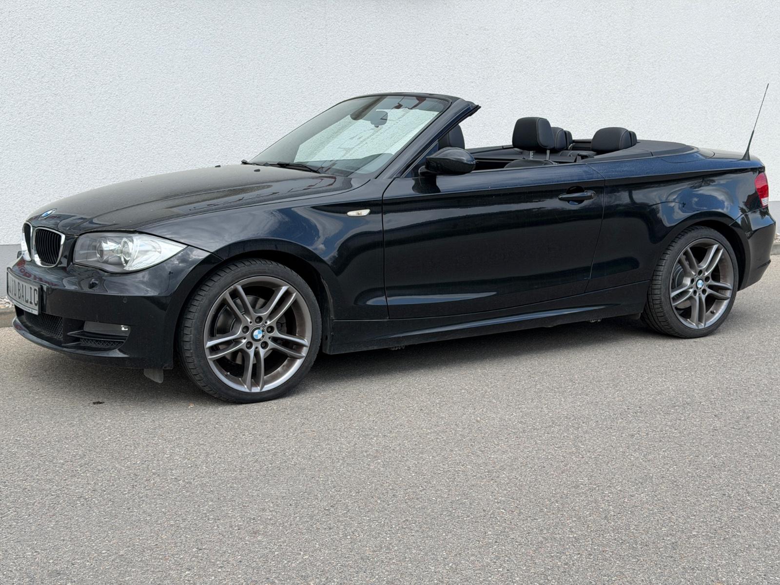 BMW 120d Cabrio -Leder-Navi-Xenon-