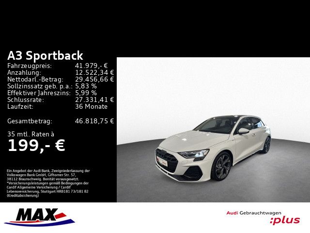 Audi A3 Sportback 40 TFSI QU S LINE PANO AHK HUD SONO foto 2