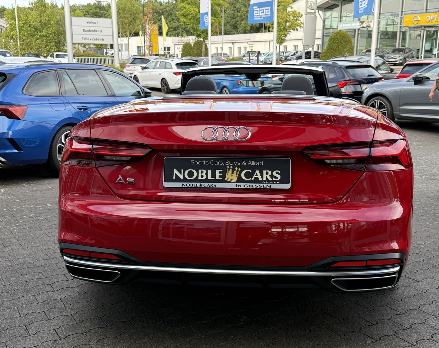 Fahrzeugabbildung Audi A5 Cabrio advanced 40 TFSI S tronic NAVI LEDER